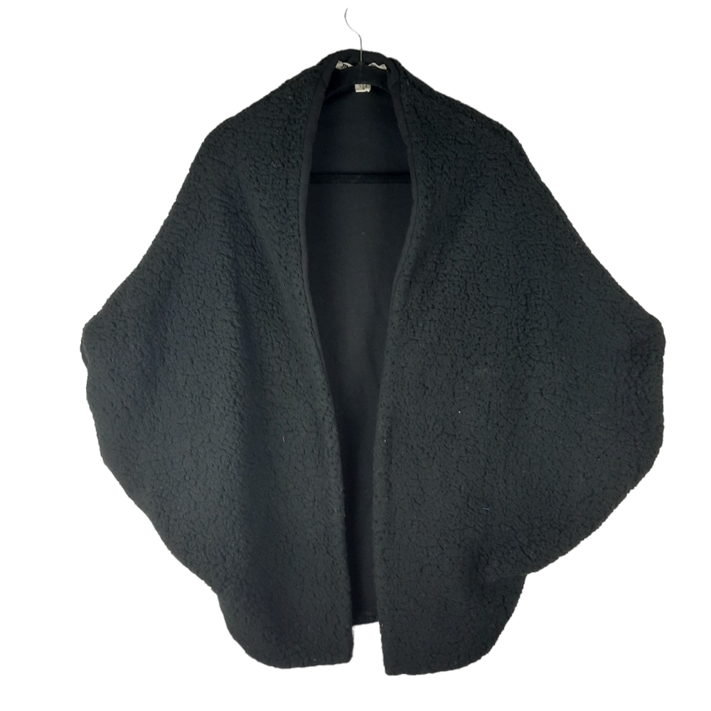 Michael Stars Teddy Bear Open Poncho Cardigan